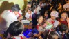 Hoạt động vui Tết trung thu năm 2022 của các cháu học sinh Tiểu học và THCS Thị trấn Điên Biên Đông.