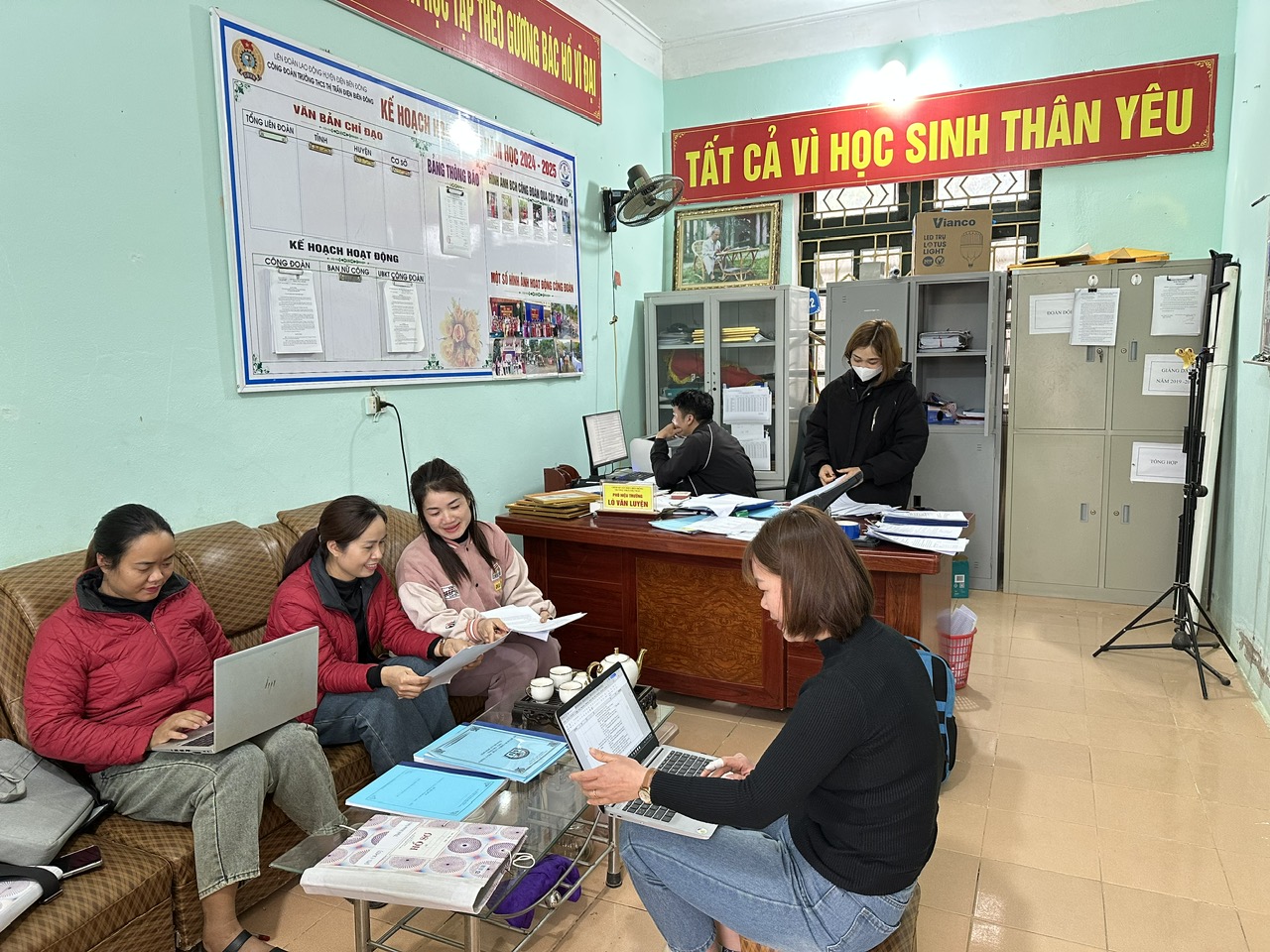Công tác tự đánh giá cơ sở giáo giục tại trường THCS Thị Trấn Điện Biên Đông